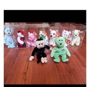 LOT of 8 Beanie Babies